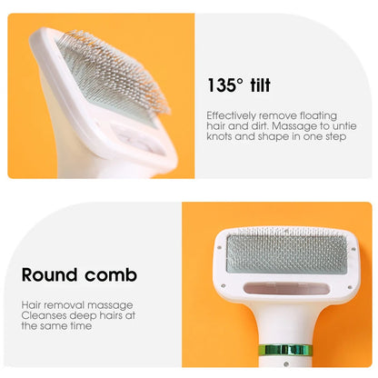 Pet Hair Dryer Slicker Brush Grooming