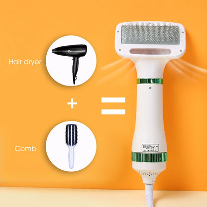 Pet Hair Dryer Slicker Brush Grooming