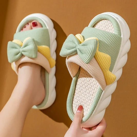 HealthyLife™  Cute Bowknot Slides