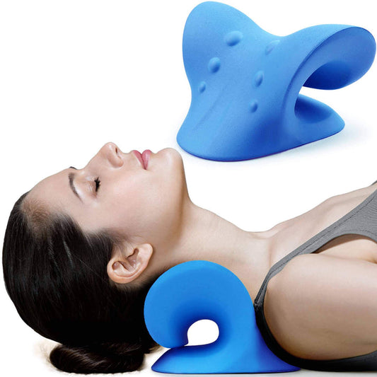 HealthyLife™ Neck Shoulder Stretcher Relaxer Cervical Pillow For Pain Relief